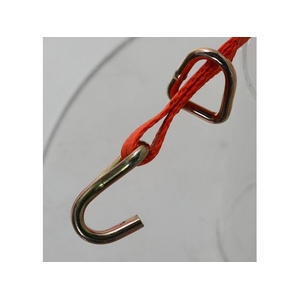 トラスコ中山 TRUSCO ベルト荷締機ワイドハンドル 25mm幅 300kg J+Dリング 0.34.50.35-Jフックタイプ FC932GX-2082601-イメージ3