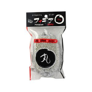 亀の子束子西尾商店 アルミスポンジ フィギア 丸 銀 FCJ009S-イメージ1