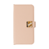 ＮＡＴＵＲＡＬ　ｄｅｓｉｇｎ iPhone 16 Pro用手帳型ケース LANDA． レトロピーチ IP24-61P-LND04