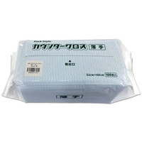 パックスタイル カウンタークロス ダスター 薄手 青 100枚 FC068SH-00520387