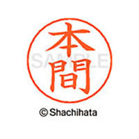 シヤチハタ ネームペン用ネーム シルバー 既製 本間 FC47568-X-GPS-1797