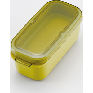スケーター ラク洗 2段 ランチボックス 570mL アンバーイエロー FCJ346L-PALB6-イメージ2