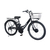 PELTECH 27.5型 V型電動アシスト自転車外装6段 復刻モデル マットブラック TDA-728L-MBK-8AH-イメージ2