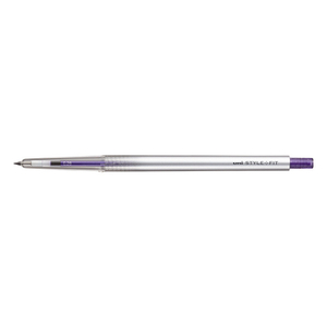 三菱鉛筆 スタイルフィット ゲルインクボールペン ノック式(リフィル入) 0．28mm バイオレット UMN1392812-イメージ1