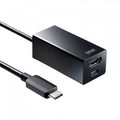 サンワサプライ USB Type-Cハブ付き HDMI変換アダプタ ブラック USB-3TCH34BK