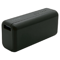 ラスタバナナ PD20W対応 Type-C1ポート/USB1ポート モバイルバッテリー+Type-Cケーブル 30cm 5000mAh calon チャコールグレー RLI050C20W01CGRY