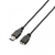 エレコム 極細USB3．0ケーブル(A-microB) 1．0m ブラック USB3-AMBX10BK-イメージ1