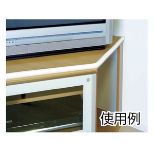 トラスコ中山 角あて緩衝材 ライトグレー 20mm×3m FC266FY-4820274-イメージ3