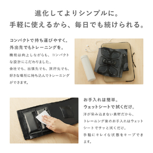 MTG SIXPAD Abs 2 S 黒 SE-CK-03A-S-イメージ5