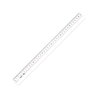 共栄プラスチック メタクリル直線定規 36cmA-2536 FC979WK-4605509