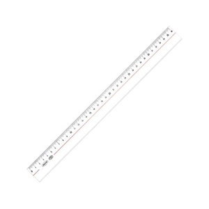 共栄プラスチック メタクリル直線定規 36cmA-2536 FC979WK-4605509-イメージ1