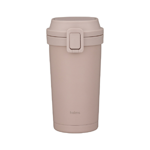 シービージャパン holms ワンタッチタンブラー400 スモークピンク HOLMSﾜﾝﾀﾂﾁﾀﾝﾌﾞﾗ-400Sﾋﾟﾝｸ-イメージ1