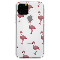 Dparks iPhone 11 Pro用ソフトクリアケース フラミンゴ DS17242I58R