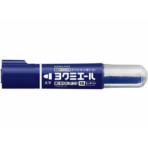 コクヨ ホワイトボード用マーカー(ヨクミエール)直液カートリッジ式 太字 青 F892221-PM-B503B-イメージ1