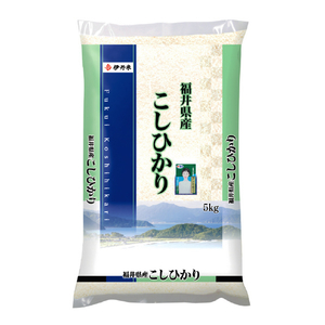 伊丹産業 福井県産コシヒカリ 5kg ﾌｸｲｹﾝｻﾝｺｼﾋｶﾘ-イメージ1