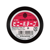 ヤマト ビニールテープ 19ミリハバ10m クロ FCF781V-NO200-19-21