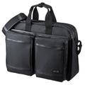 サンワサプライ 超撥水・軽量PCバッグ（3WAYタイプ・15．6インチワイド・シングル） ブラック BAG-LW10BK