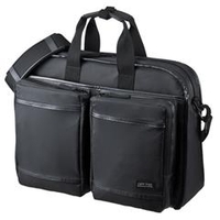 サンワサプライ 超撥水・軽量PCバッグ（3WAYタイプ・15．6インチワイド・シングル） ブラック BAG-LW10BK