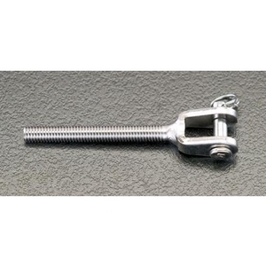 エスコ 止め金具 左・雄ねじ ステンレス製 M8×57mm FCY8477-EA638RT-13-イメージ1