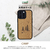 Man & Wood iPhone 13 Pro Max用天然木ケース camp I21243I13PM-イメージ2