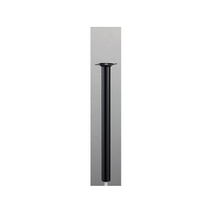 光 アイテック スマートレグ 丸脚 30×400mm 黒 FCM0453-KSM340-1-イメージ1