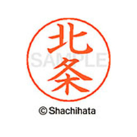 シヤチハタ ネームペン用ネーム シルバー 既製 北条 FC47569-X-GPS-1798