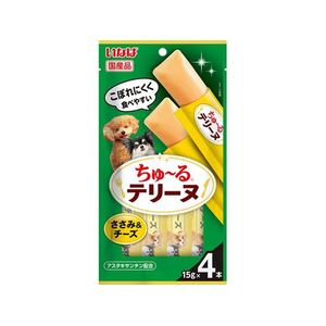 いなば ちゅーるテリーヌ ささみ&チーズ 15g×4P FCE496R-イメージ1