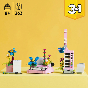 レゴジャパン LEGO クリエイター 31169花とタイプライター 31169ﾊﾅﾄﾀｲﾌﾟﾗｲﾀ--イメージ6
