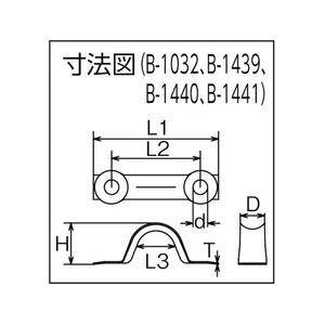 水本機械製作所 ステンレス シートアイストラップ ピッチ38mm 1251381915 FC722FH-3788474-イメージ2