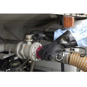 ショーワグローブ 静電気防止手袋 No510制電ビニローブ 黒 LL FC223FK-3547922-イメージ4