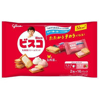 江崎グリコ ビスコ大袋 アソートパック 2枚×16パック FCE906H