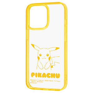 レイアウト iPhone 13 Pro用ポケットモンスター/Charaful ピカチュウ RT-PP32UC/PKM-イメージ1