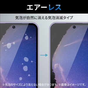 エレコム Galaxy A54 5G用ガラスフィルム 高透明 PM-G233FLGG-イメージ5