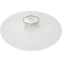 REVOL レヴォリューション2 ラウンドココット サテンホワイト蓋 22cm 649818 FC521LV-7472360