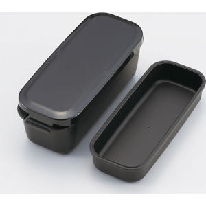 スケーター ラク洗 2段 ランチボックス 800mL コールブラック FCJ348L-PALB8-イメージ4
