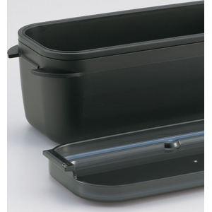 スケーター ラク洗 2段 ランチボックス 800mL コールブラック FCJ348L-PALB8-イメージ5