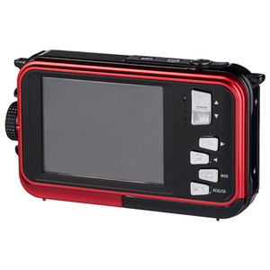 ベルソス 防水・防塵デジタルカメラ レッド VSN004SYR-イメージ4