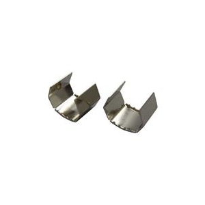 ユタカメイク 金具　端末爪　15mm×15mm金具　2個入り KM-09-イメージ1