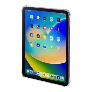 サンワサプライ 第10世代 iPad 10．9インチ用クリアハードケース クリア PDA-IPAD1902CL-イメージ5