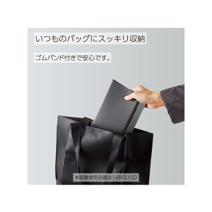 コクヨ 2つ折り クリヤーブック BIZRACK 10ポケット黒 FCC5276-ﾗ-BRFL10D-イメージ8
