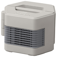 アイリスオーヤマ ツインセラミックヒーター グレージュ KCH-MN121-C