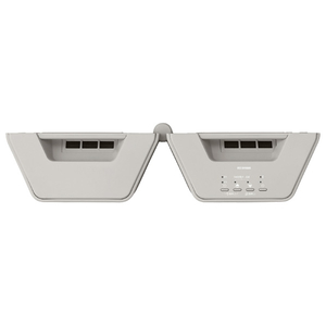 アイリスオーヤマ ツインセラミックヒーター グレージュ KCH-MN121-C-イメージ5