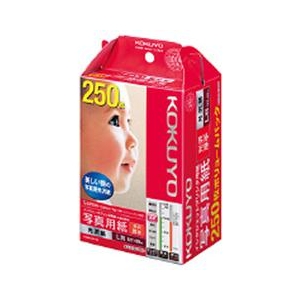 コクヨ IJP用写真用紙(光沢紙・厚手) L 250枚入り KJ-G13L-250-イメージ1