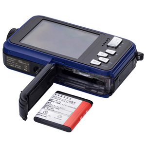 ベルソス 防水・防塵デジタルカメラ ブルー VSN004SYA-イメージ5