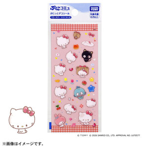 タカラトミー ぷにコミュ ぷにっとデコシール ハローキティのぷにるんず ﾌﾟﾆｺﾐﾕﾌﾟﾆﾂﾄﾃﾞｺｼ-ﾙﾊﾛ-ｷﾃｲ-イメージ1