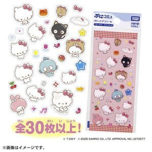 タカラトミー ぷにコミュ ぷにっとデコシール ハローキティのぷにるんず ﾌﾟﾆｺﾐﾕﾌﾟﾆﾂﾄﾃﾞｺｼ-ﾙﾊﾛ-ｷﾃｲ-イメージ2