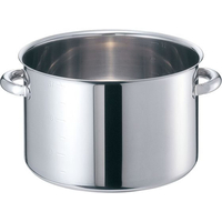 江部松商事 EBM/モリブデンジII 半寸胴鍋 目盛付 42cm 蓋無 FC798LY-8689700