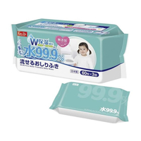 レック 99.9流せるおしりふき 60枚×3個 ウェットシート FCG483N-25-3249-00