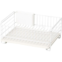 パール金属 スキット 珪藻土トレー水切りバスケット(ホワイト) FC013NR-HB-4985