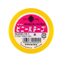 ヤマト ビニールテープ 19ミリハバ 10m キイロ FCF782V-NO200-19-1